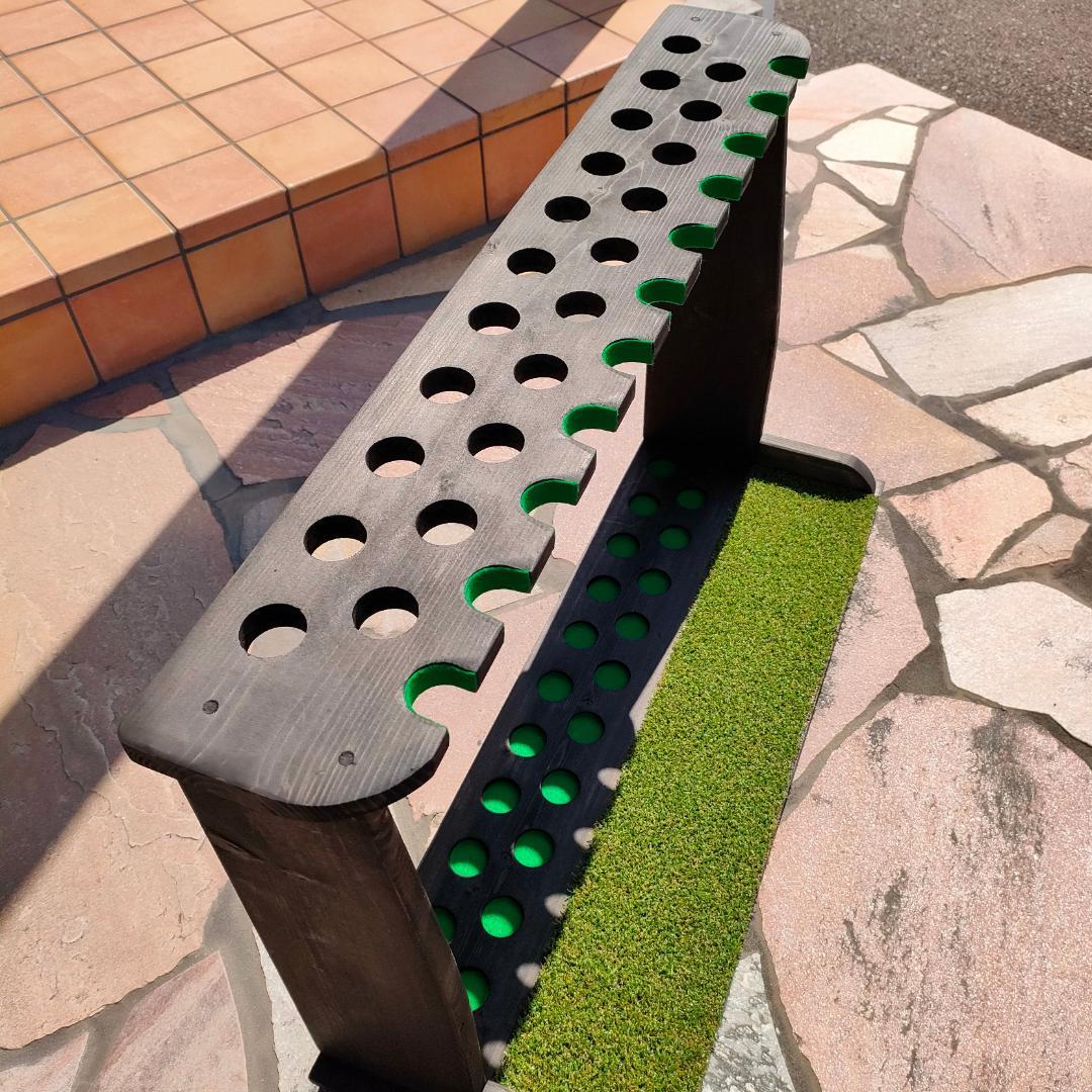 【8さん専用】ゴルフクラブスタンド21本＋11本【組立て完成品】塗装＆フェルト付