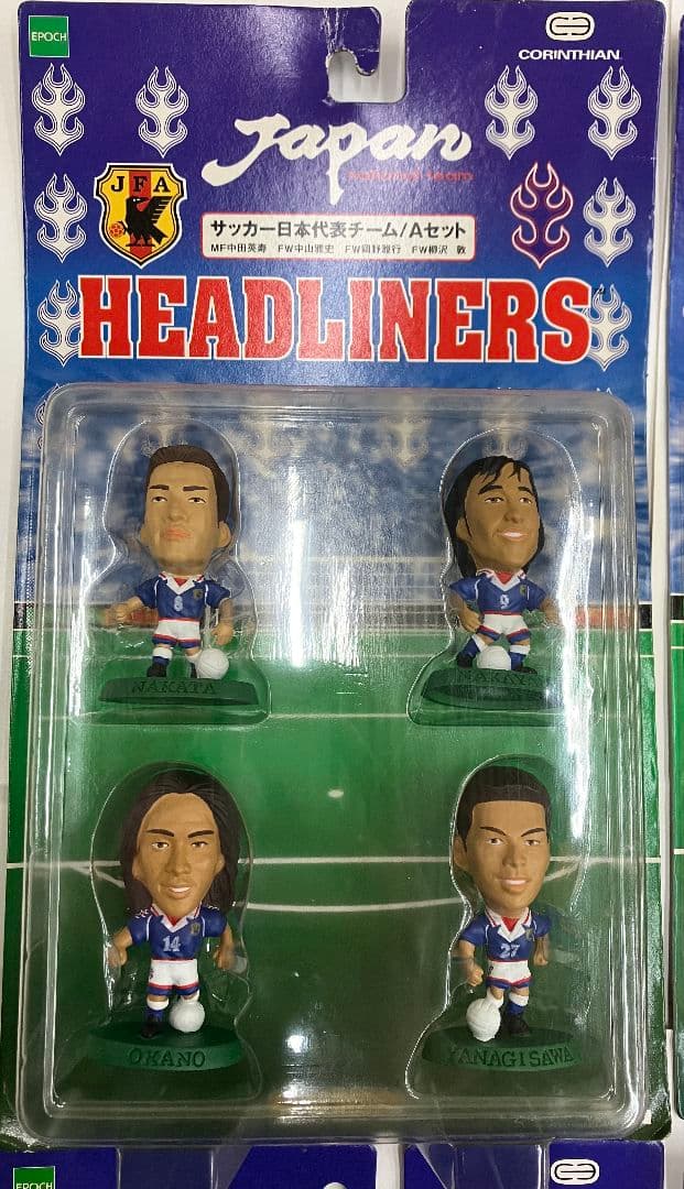 1997 日本代表　ヘッドライナーズフィギュア　未開封フルコンプセット
