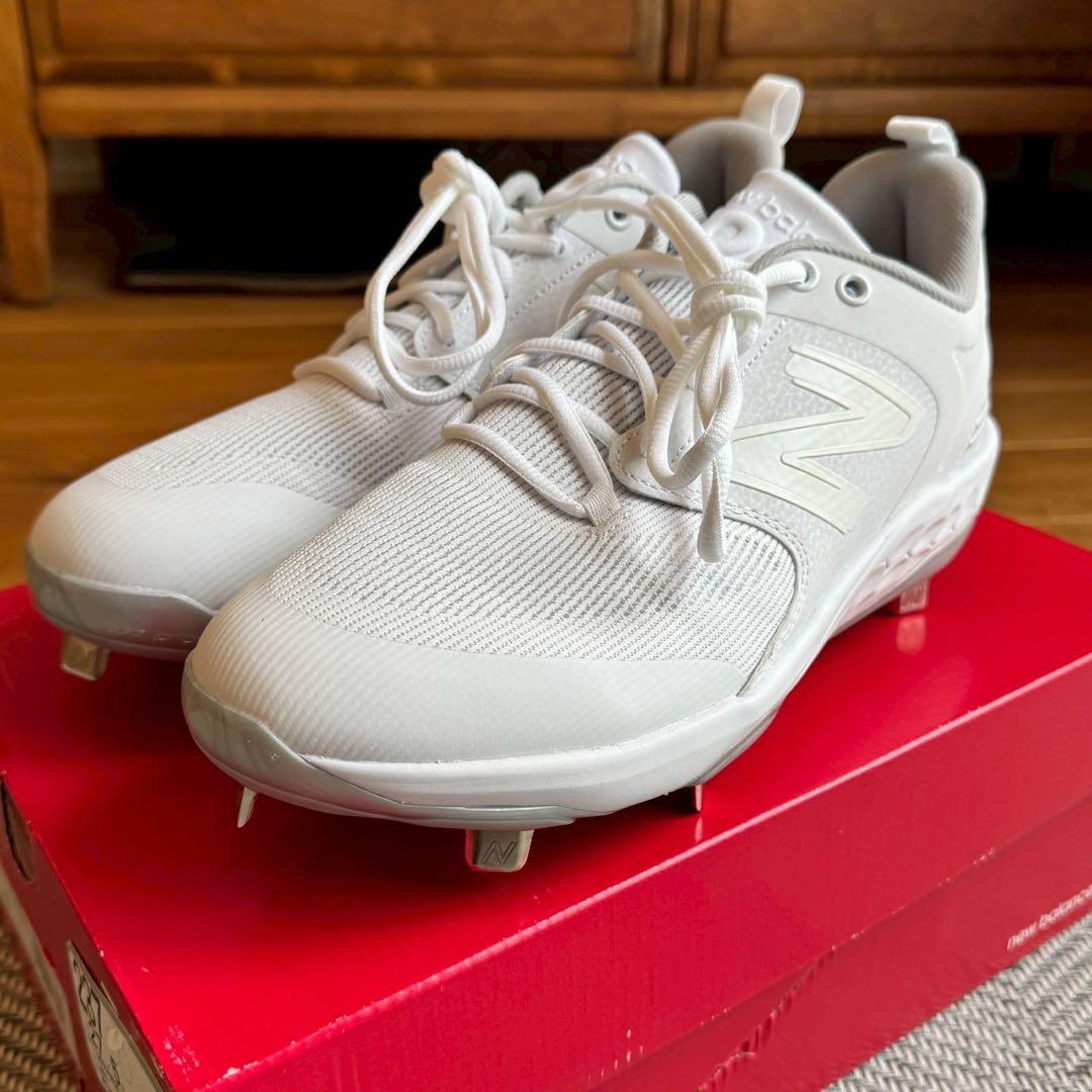 【美品】New Balance 金具固定式 野球スパイク　27.5cm