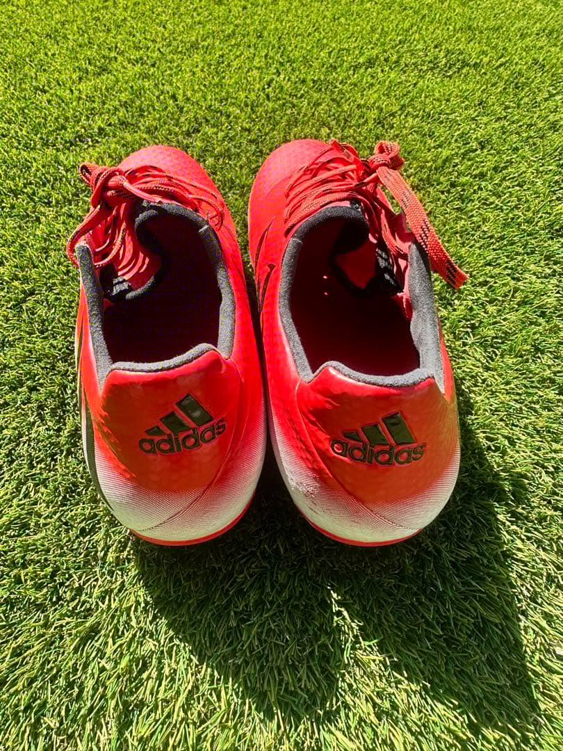 アディダス メッシ 16.2-ジャパン HG(レッド×ホワイト)