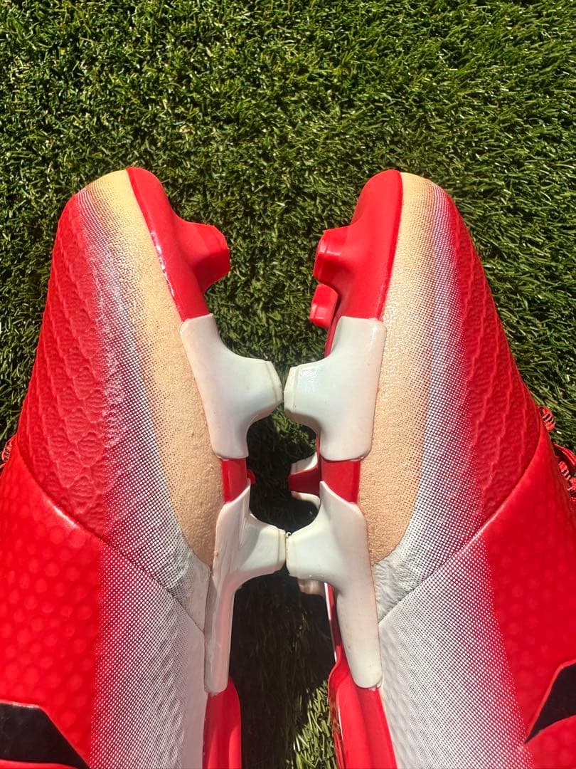 アディダス メッシ 16.2-ジャパン HG(レッド×ホワイト)