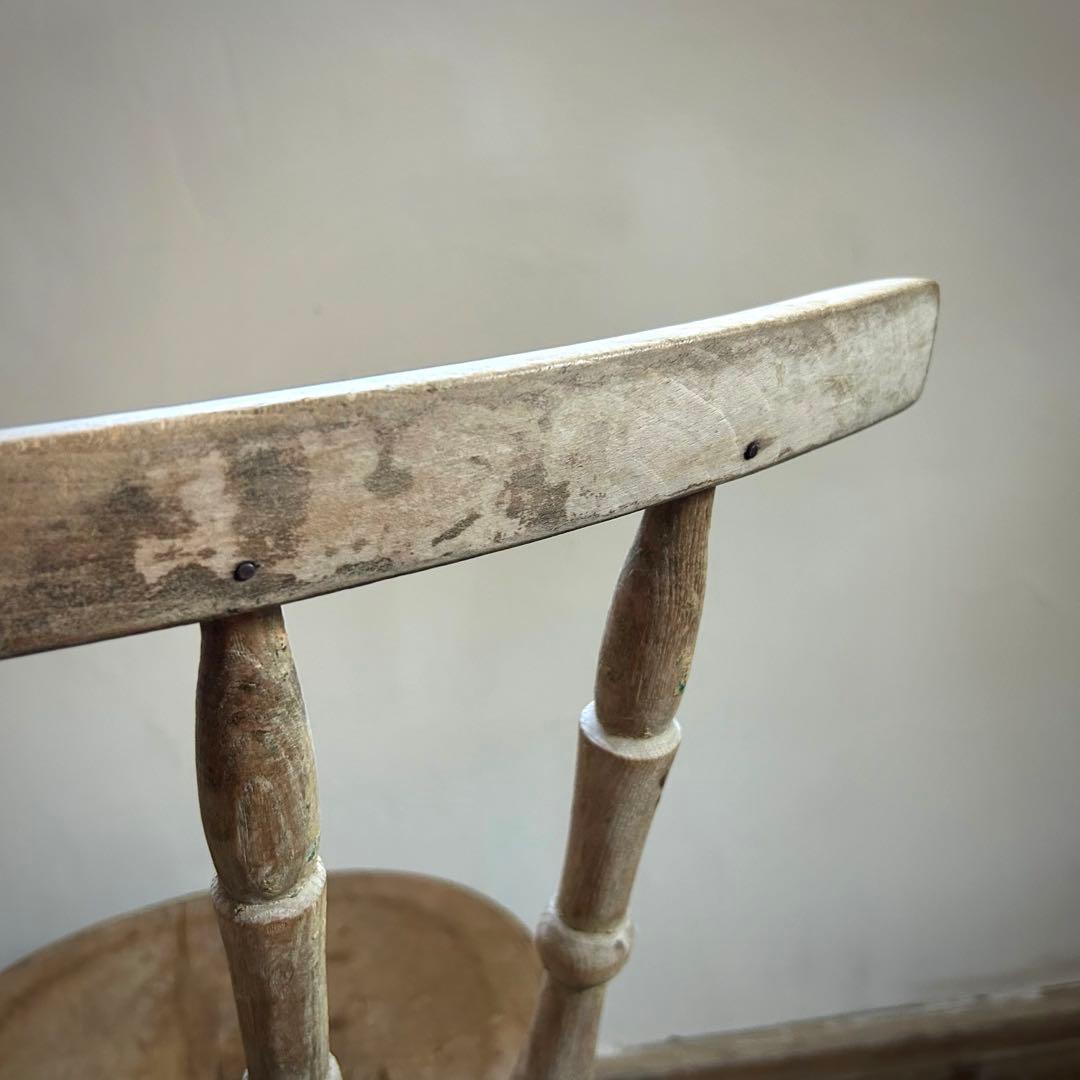 フランスアンティーク ボウバックチェア カフェチェア 1800年代