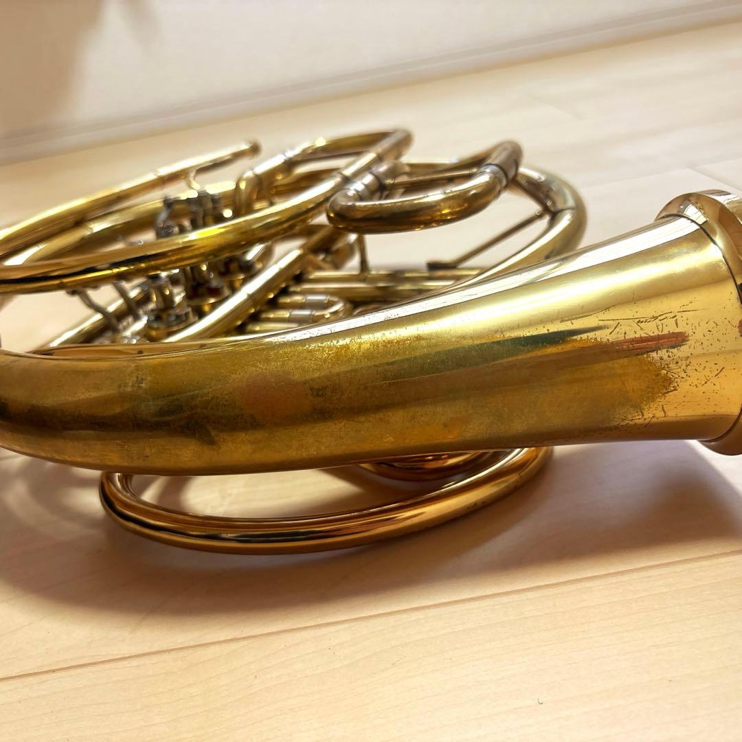 【sy】ケルントナー　フルダブルホルン　ケース付き