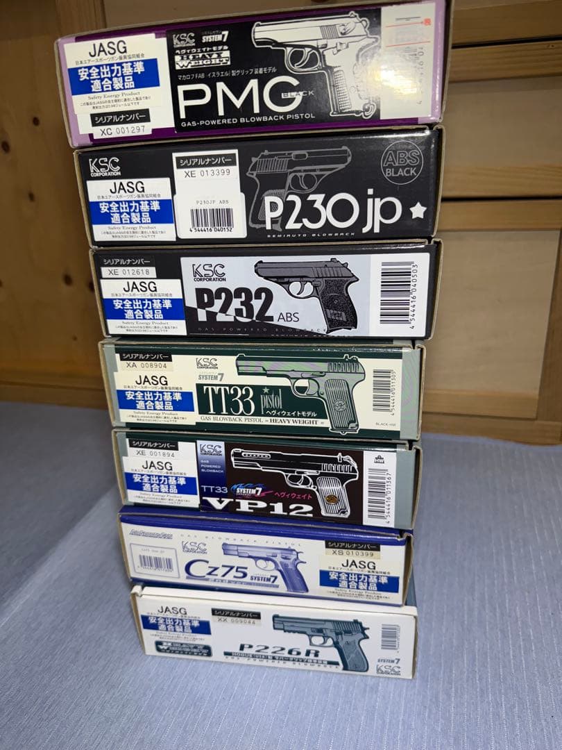 KSC ブローバックガスガン 動作確認済み　美品7点セット　18禁