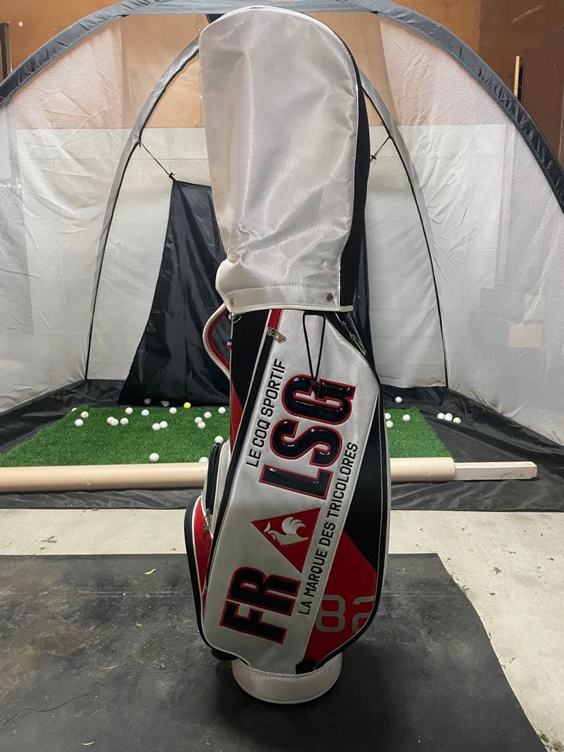 FR LSG ゴルフバッグ・キャディバッグ 黒・白・赤