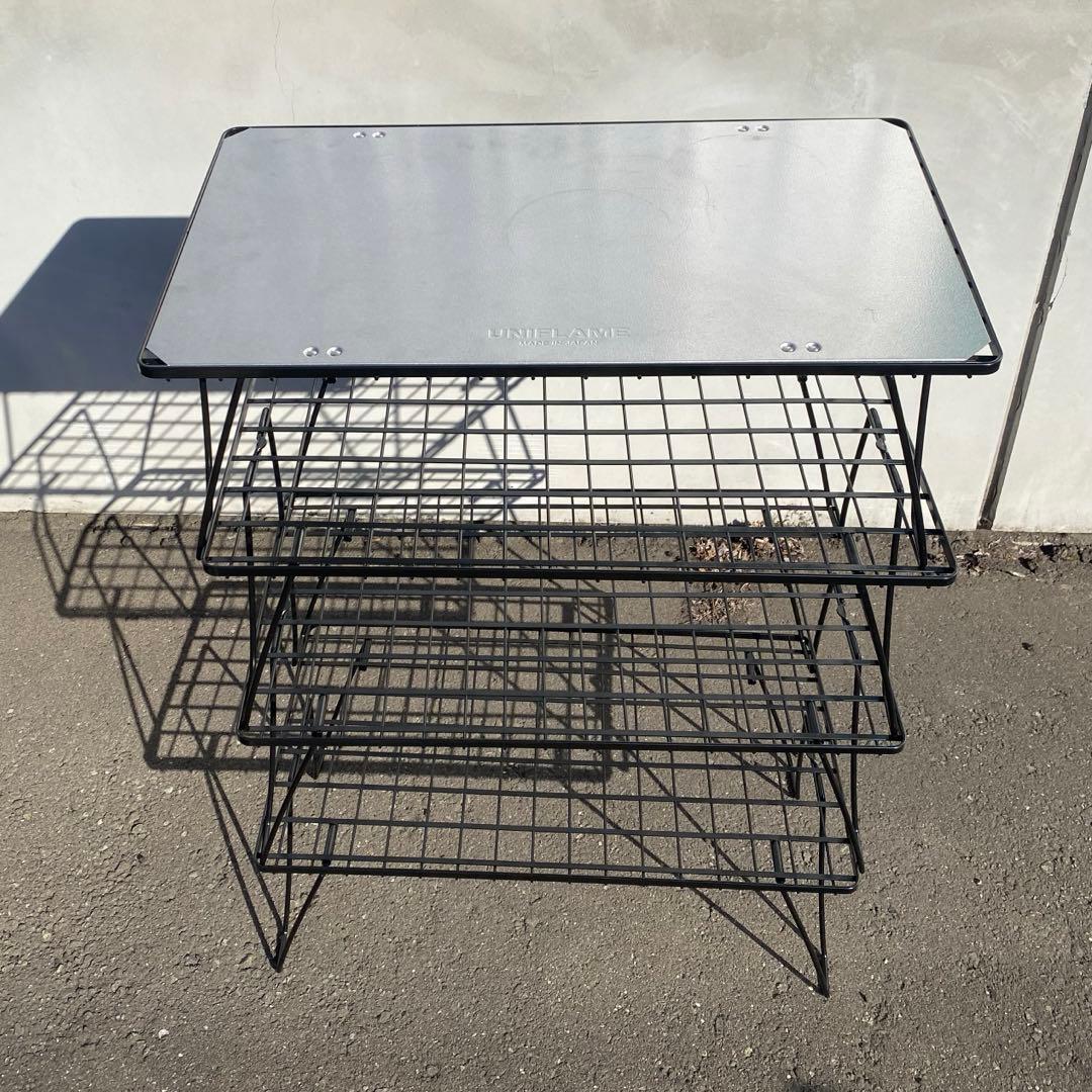 ユニフレーム　フィールドラック 4枚　天板1枚