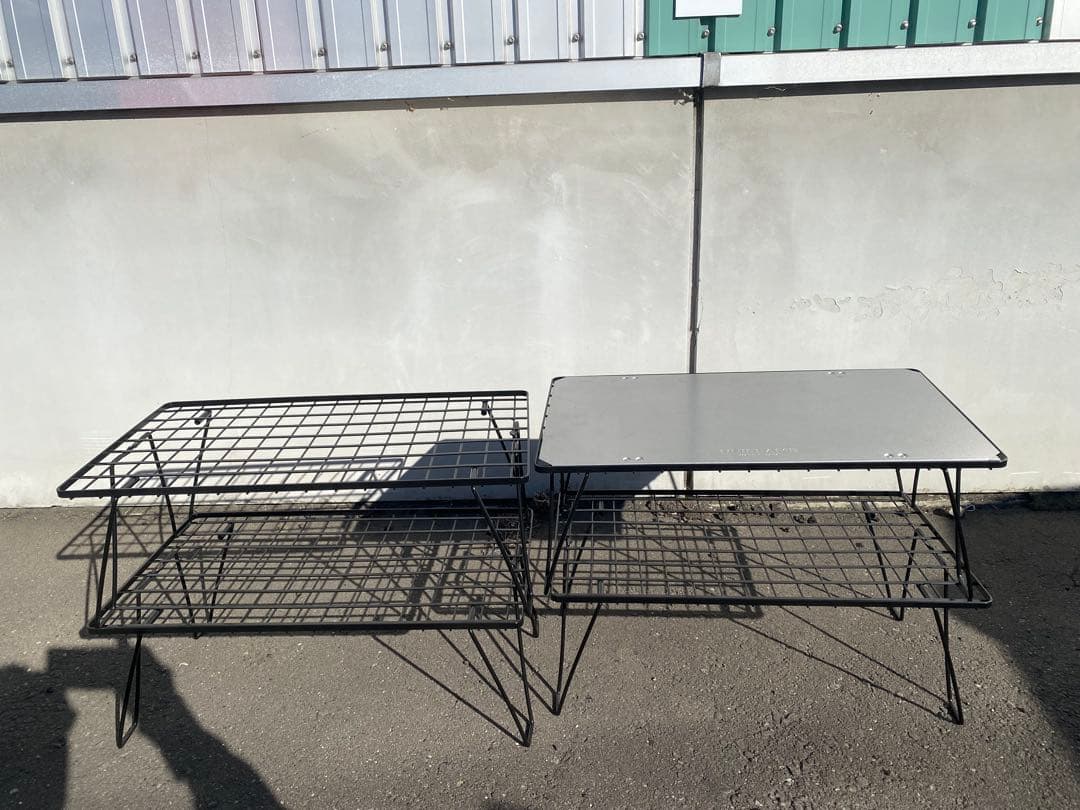 ユニフレーム　フィールドラック 4枚　天板1枚