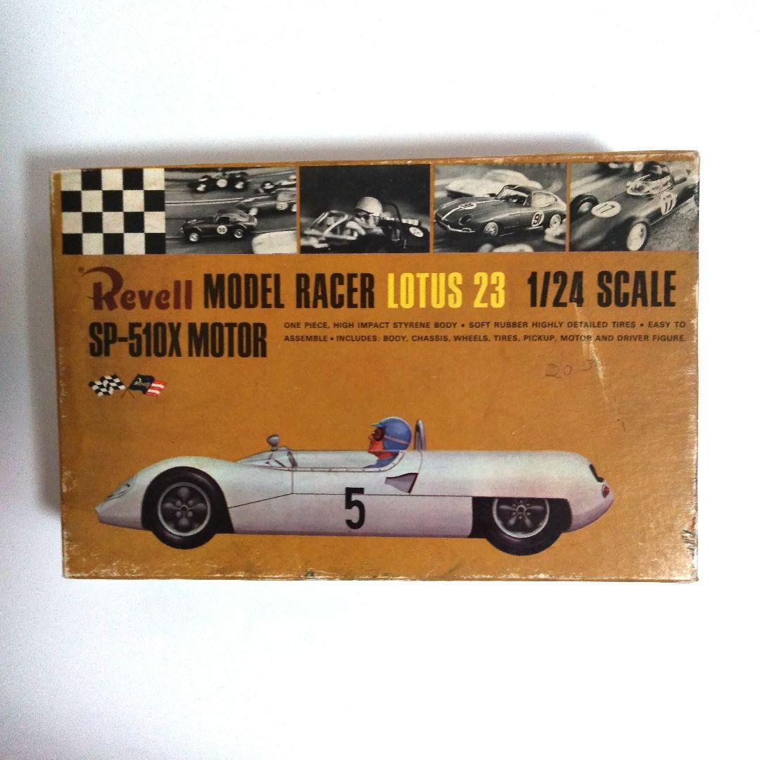 ［レア］60年代レベル1/24ロータス23　スロットカー組み立てキット
