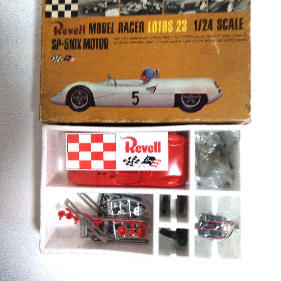 ［レア］60年代レベル1/24ロータス23　スロットカー組み立てキット