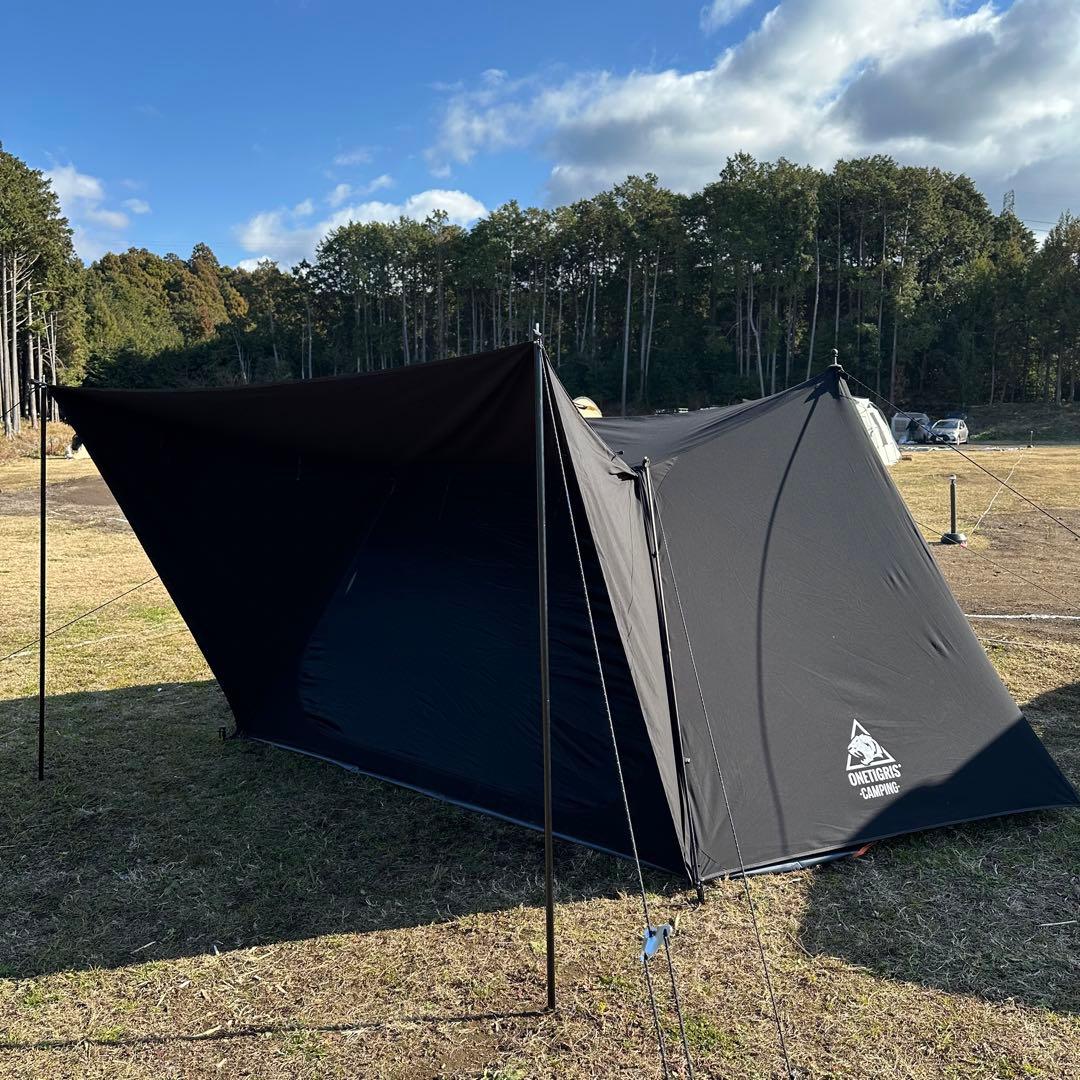 ONETIGRIS ソロホームステッドTC黒 アップグレード版 サイドウォール付