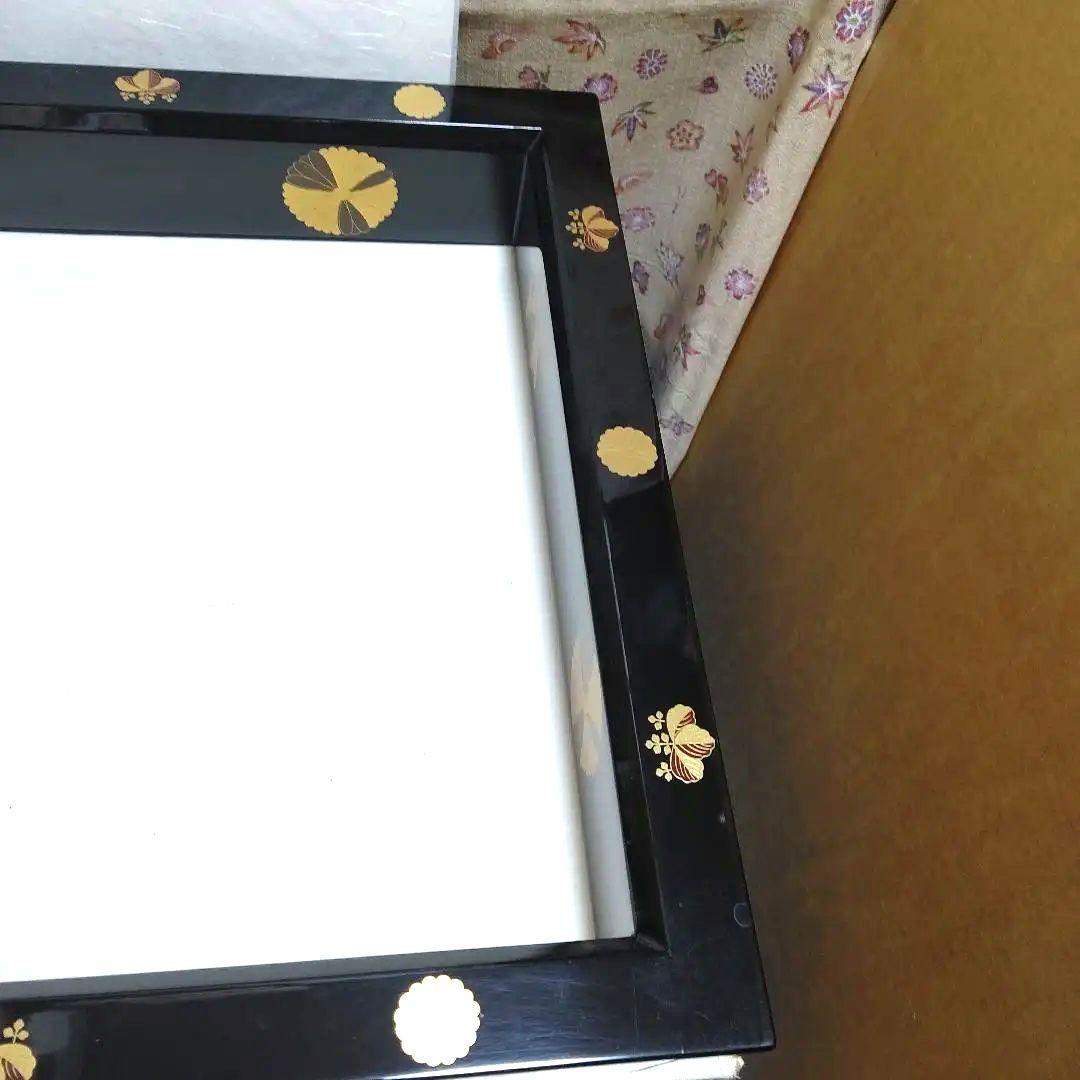 炉縁、真塗、高台寺蒔絵、ひち28番