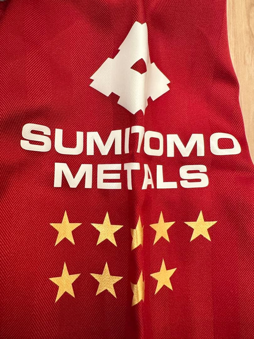 鹿島アントラーズ NIKE 2006-2007ホーム長袖ユニフォーム