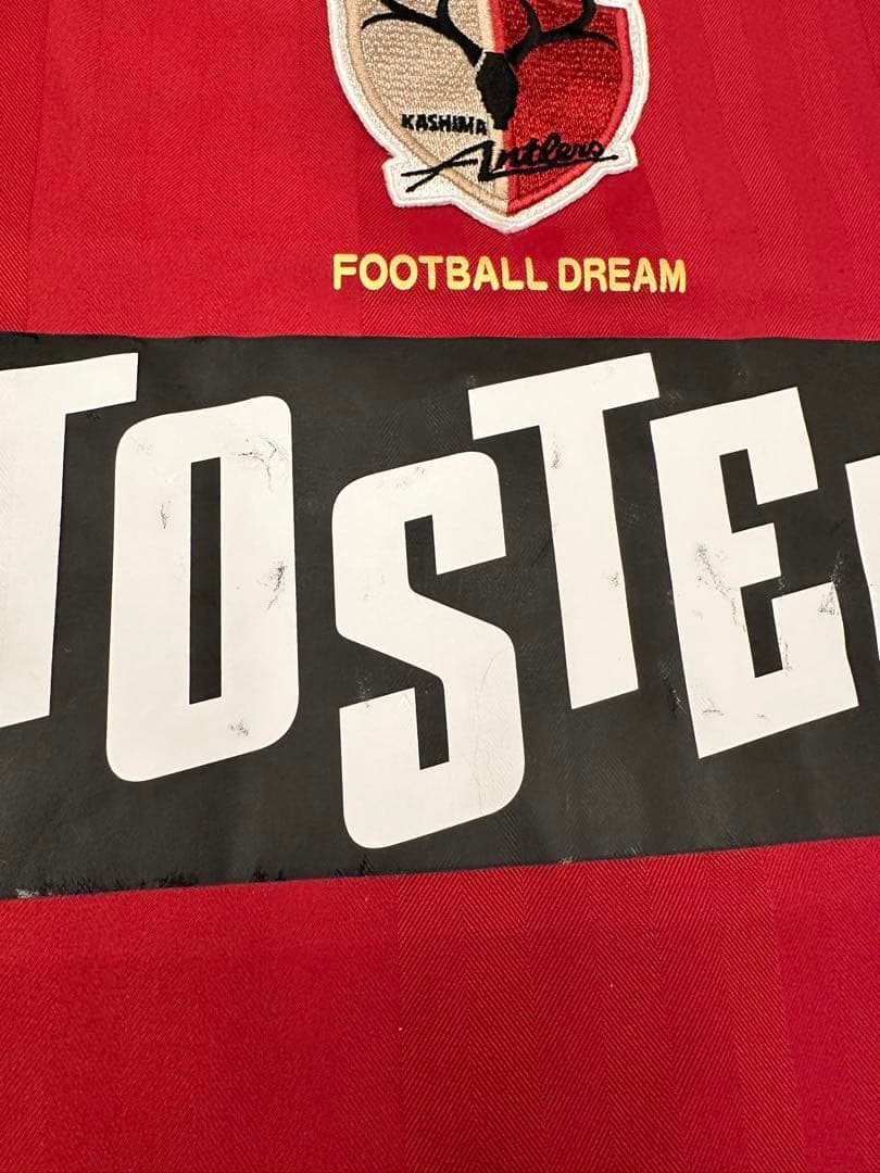 鹿島アントラーズ NIKE 2006-2007ホーム長袖ユニフォーム