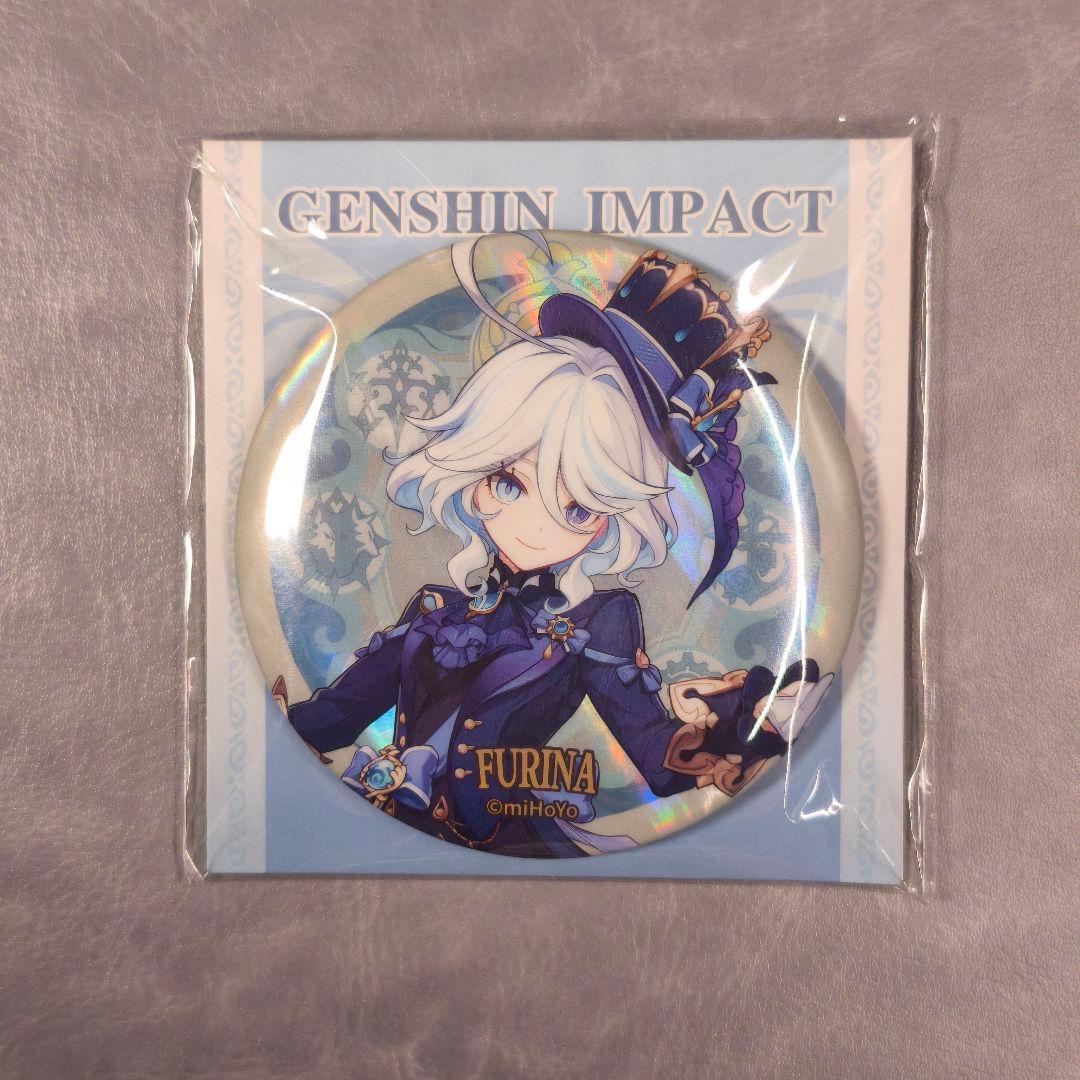 原神 フリーナ 缶バッジ 計24個(白12個+黒12個)