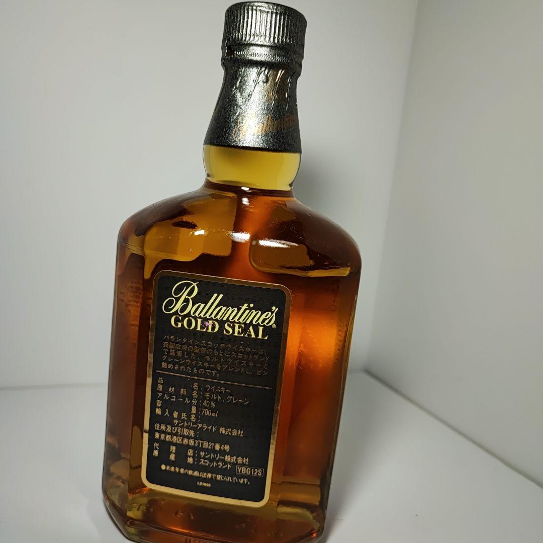 ウイスキー　バランタイン12年　ローヤルクラウン　1975