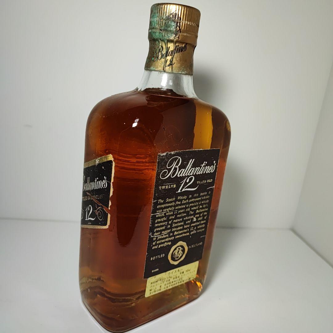 ウイスキー　バランタイン12年　ローヤルクラウン　1975