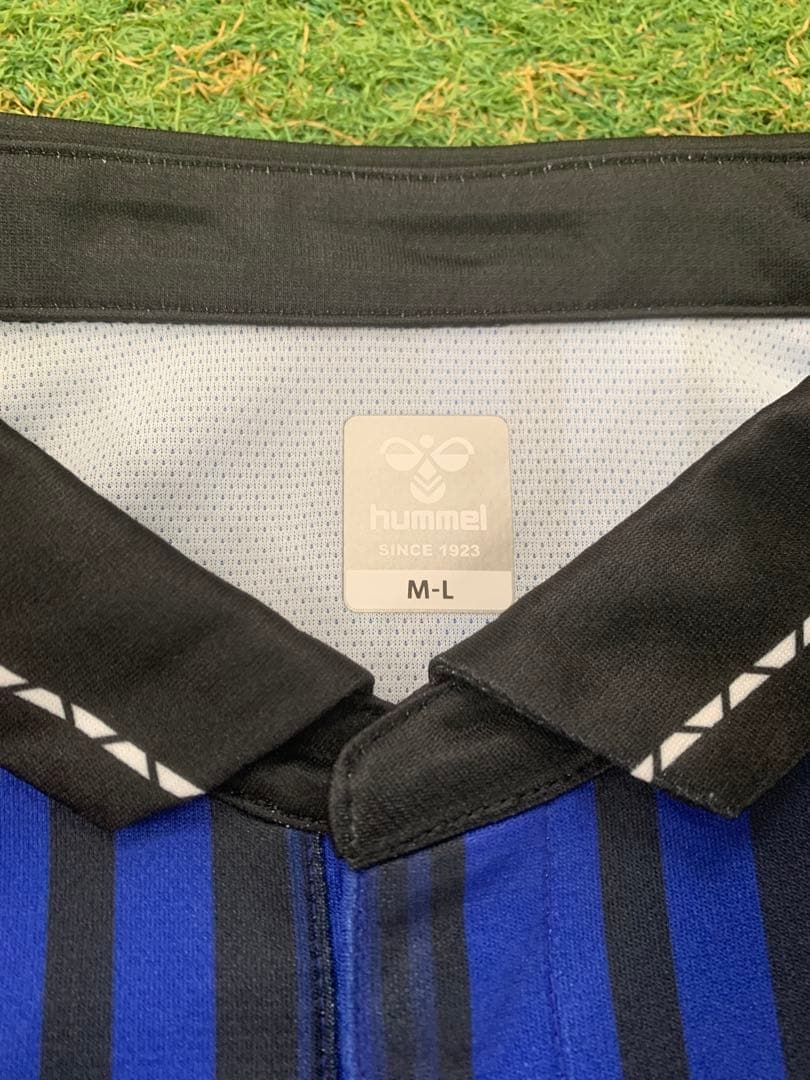 ガンバ大阪 2025 長袖レプリカシャツ　M-L ホーム　青×黒