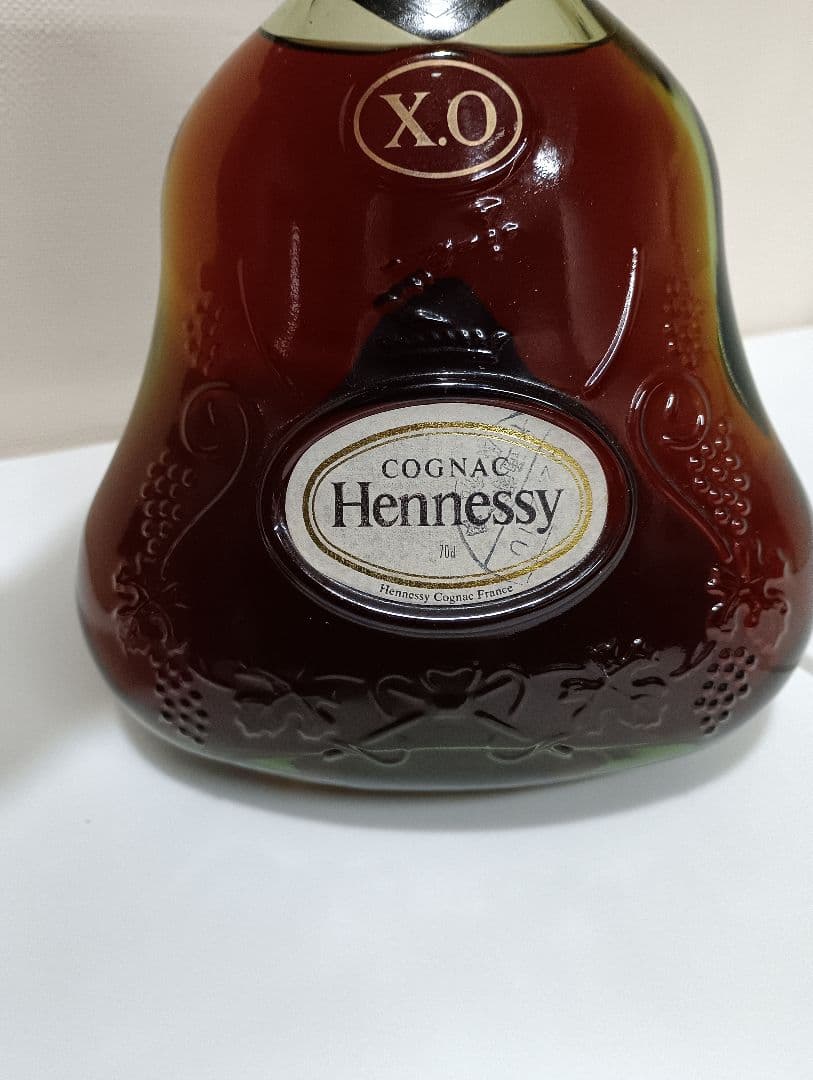 Hennessy XO コニャック未開封　金キャップ　グリーンボトル