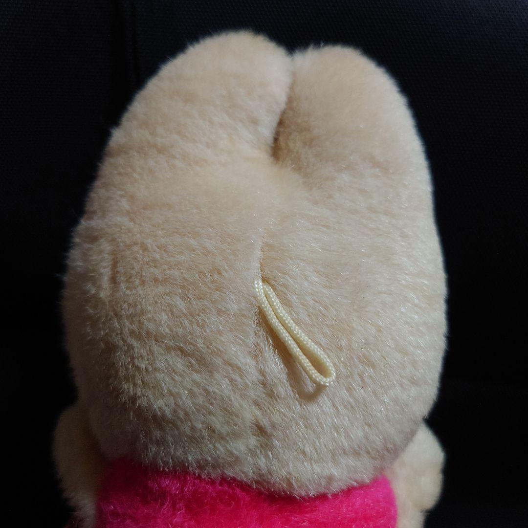 昭和レトロ サンリオ マロンクリーム ぬいぐるみ 旧ロゴ 激レア 音が鳴る