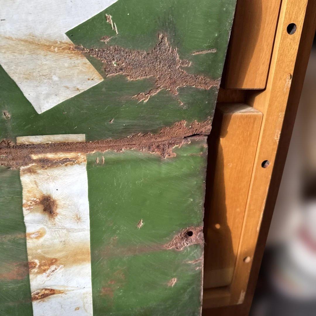 希少　昭和レトロ　ホーロー看板　マード