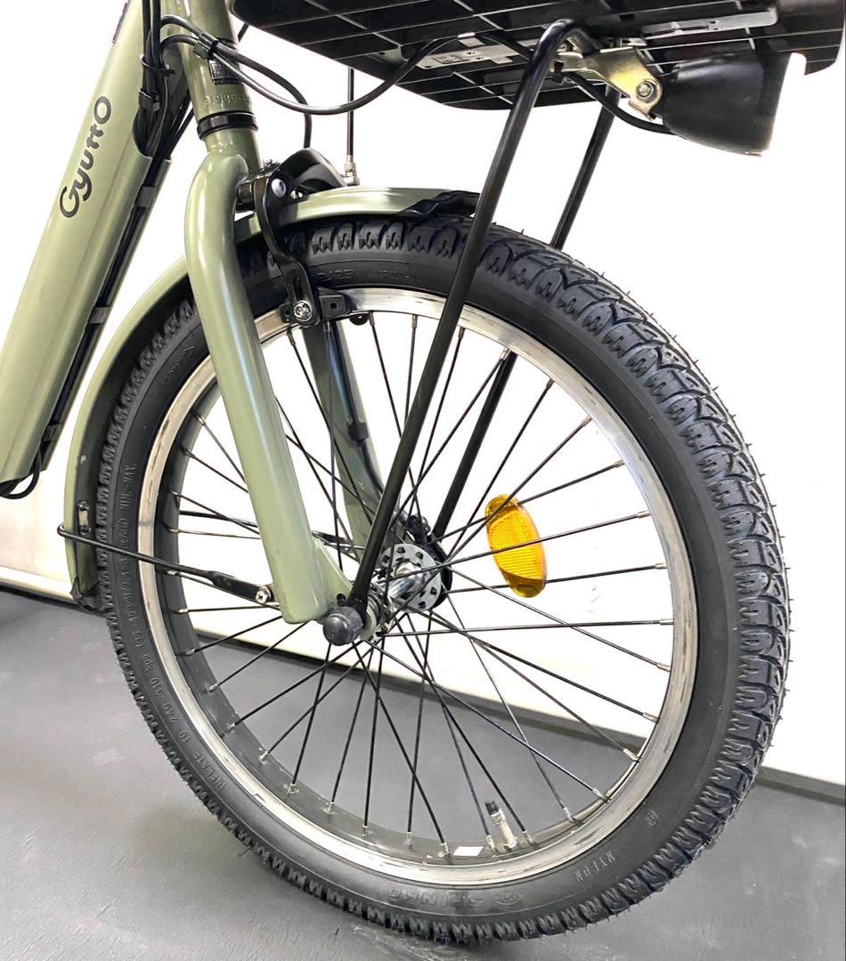 1年保証 送料無料　新型　パナソニック　ギュット　20インチ　電動アシスト自転車