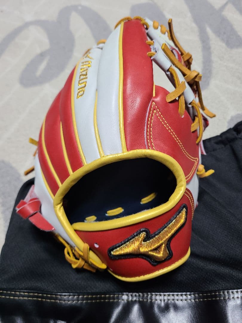ミズノ 軟式用グラブ 内野手 ミズノプロ 勝色1AJGR30103 野球グローブ