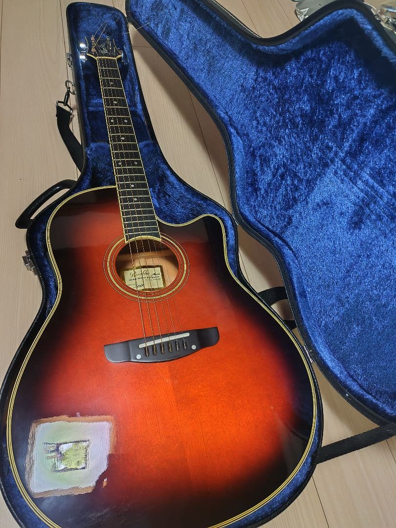 エレアコギター 　ハードケース付き