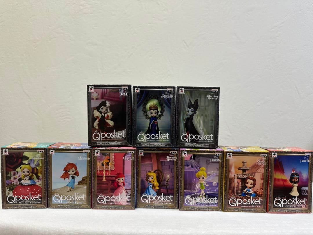 Qposket ディズニープリンセス 22体　まとめ売り