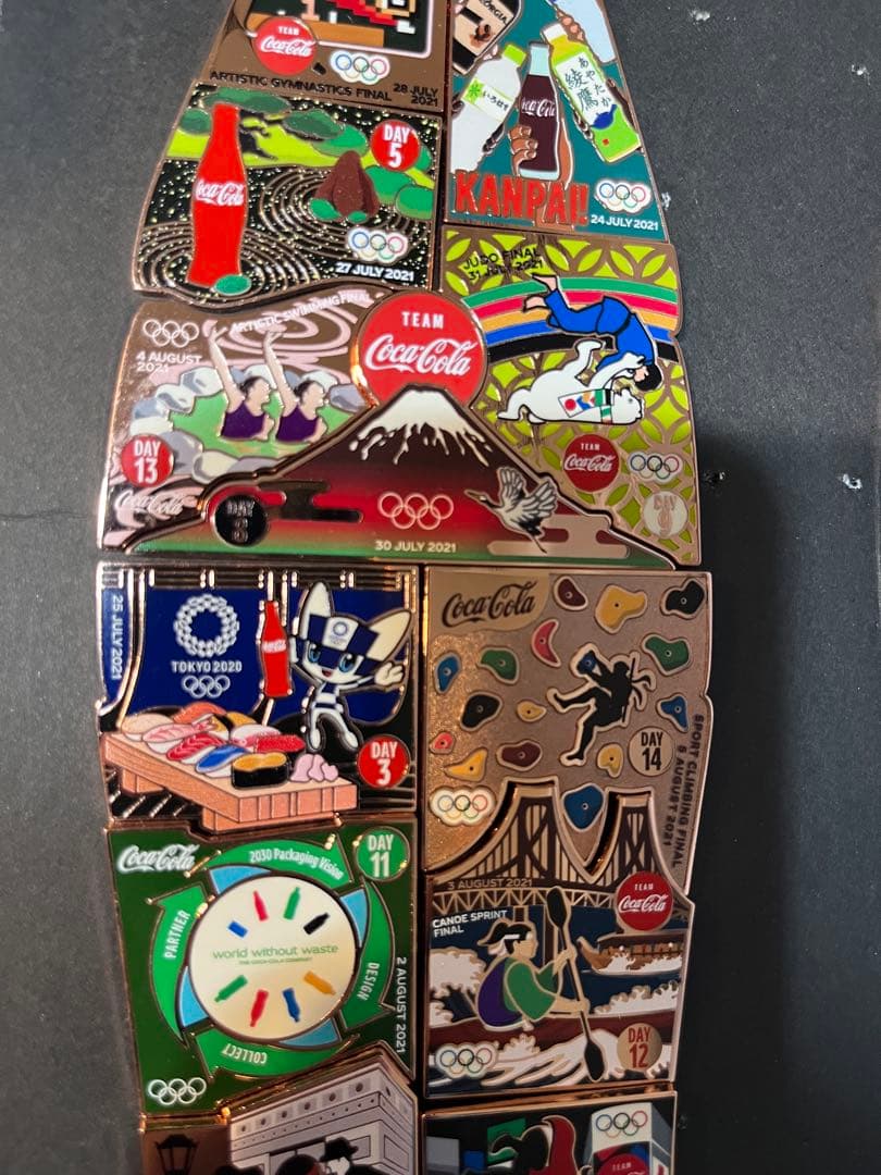 東京オリンピック パラリンピック2020 コカコーラデイピン コンプリートセット