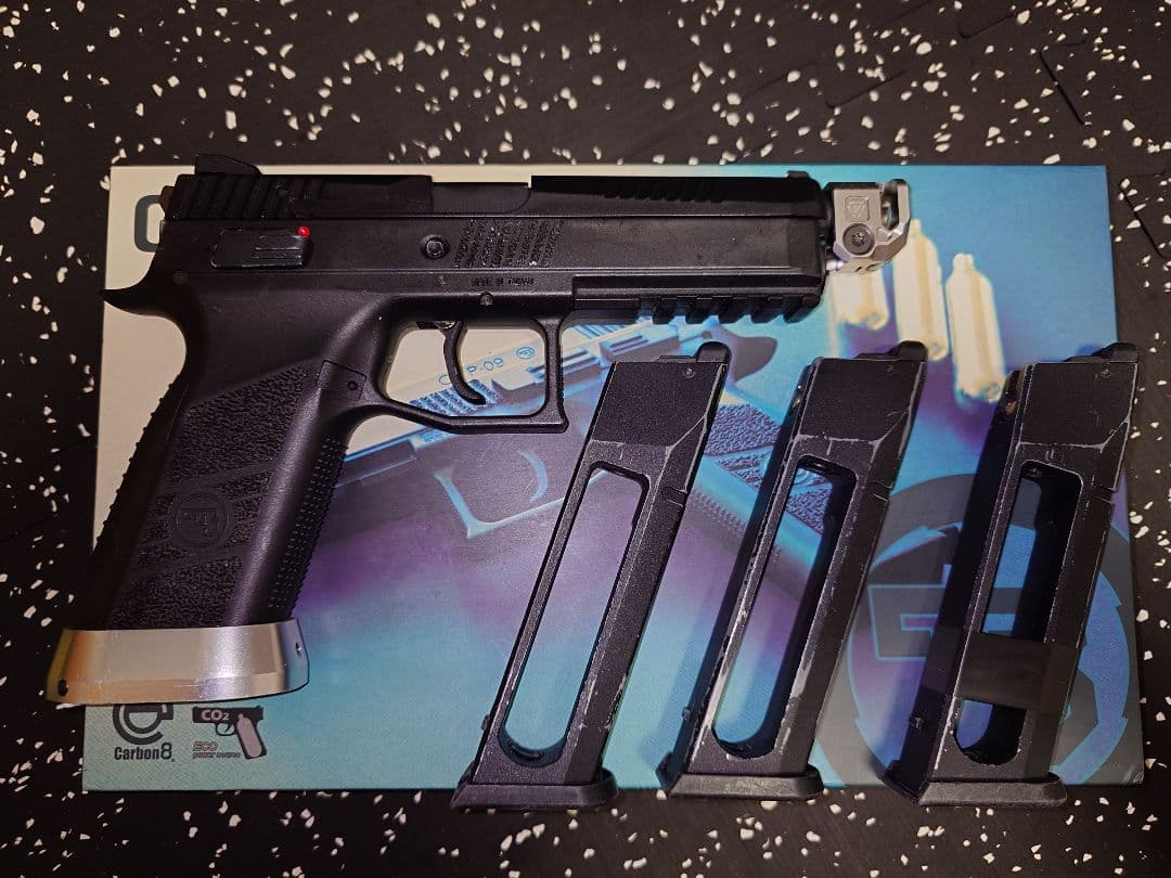 CZ P-09 ガスガン マガジン3本付き