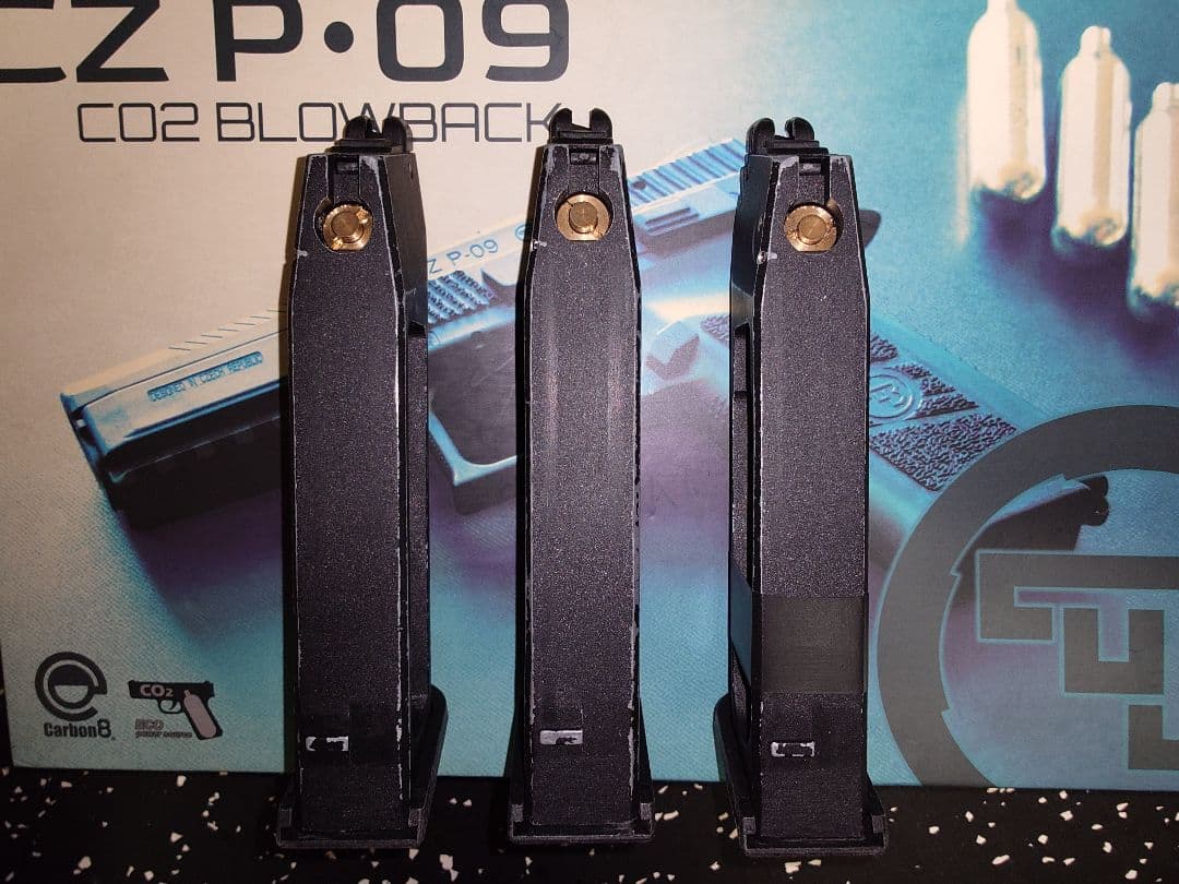 CZ P-09 ガスガン マガジン3本付き