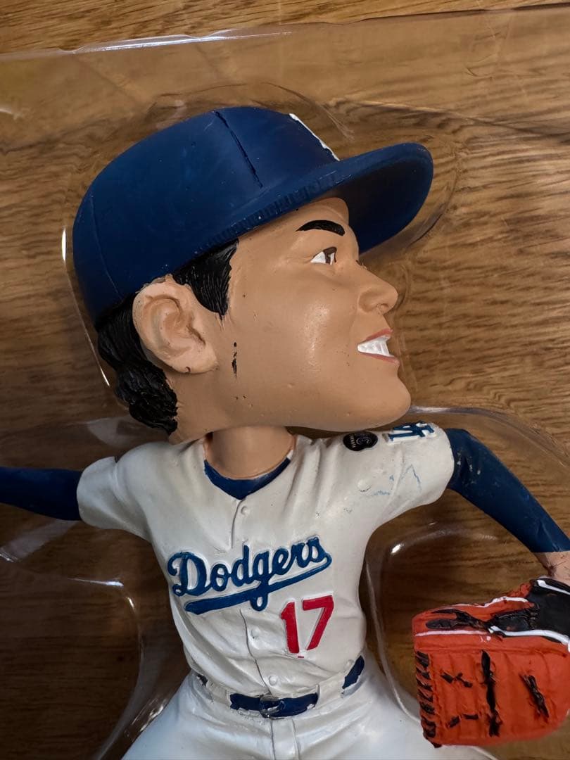 訳あり　大谷翔平　ボブルヘッド　投手　ドジャース　来場者限定　冊子付　②