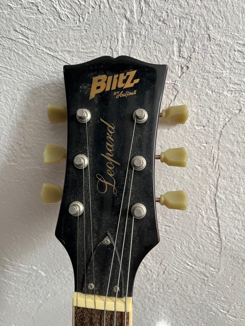 レフティ用 Blitz Leoland エレキギター レッドグラデーション