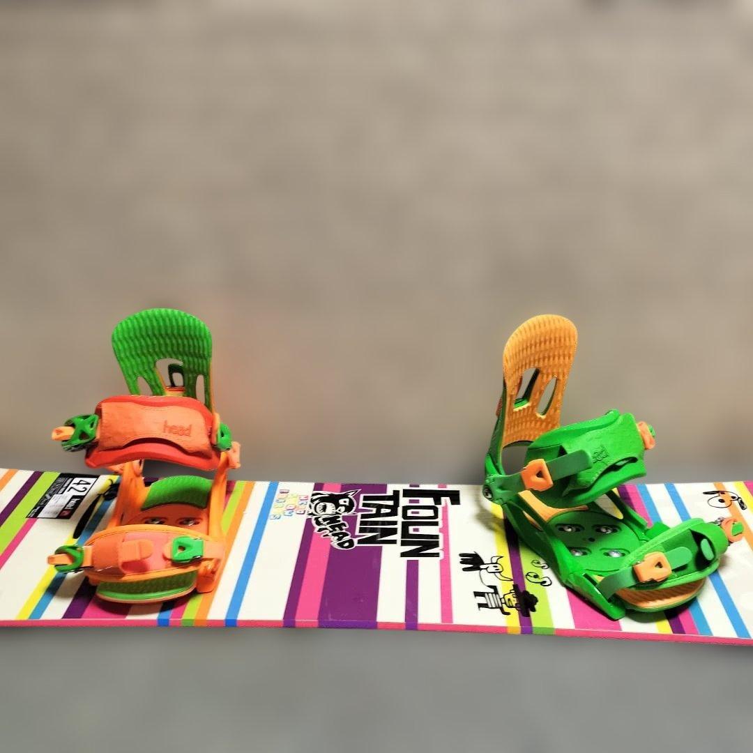 HEAD スノーボード 142cm & ビンディング・ケース 4点セット