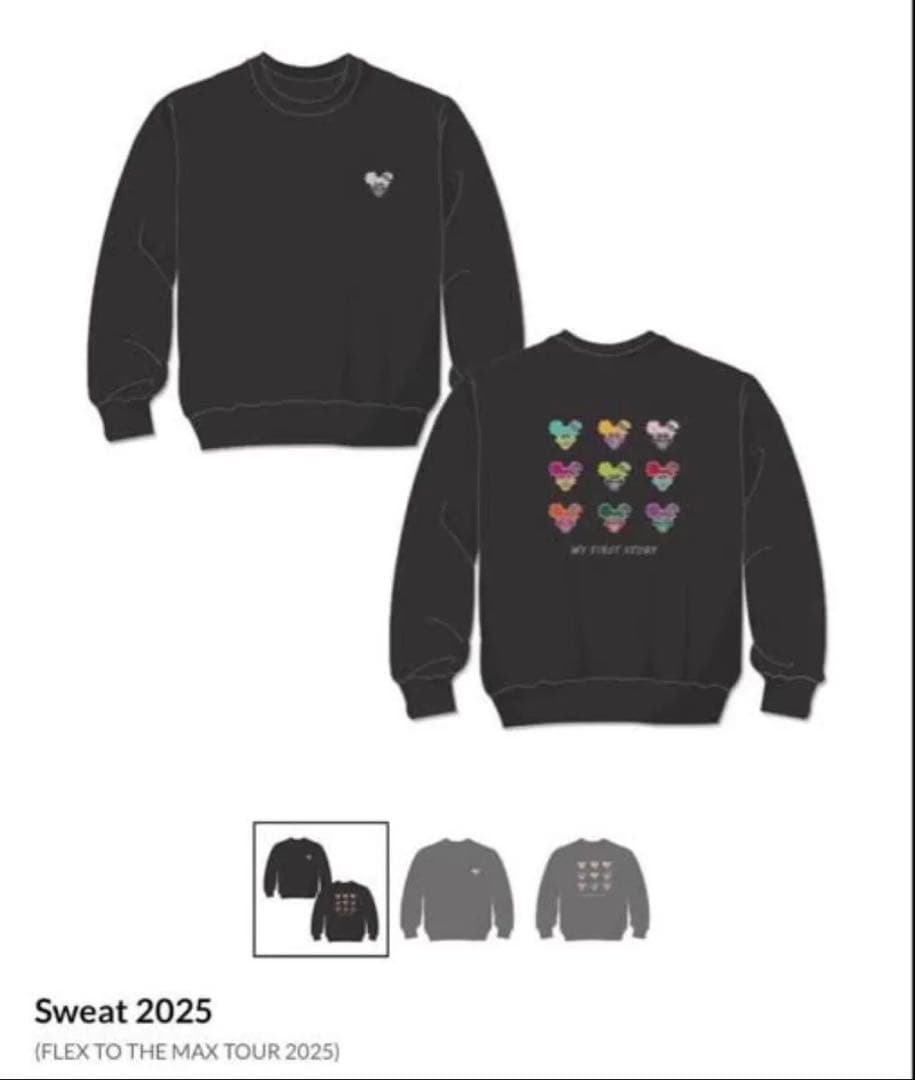 MY FIRST STORY ツアーグッズ スウェット 2025