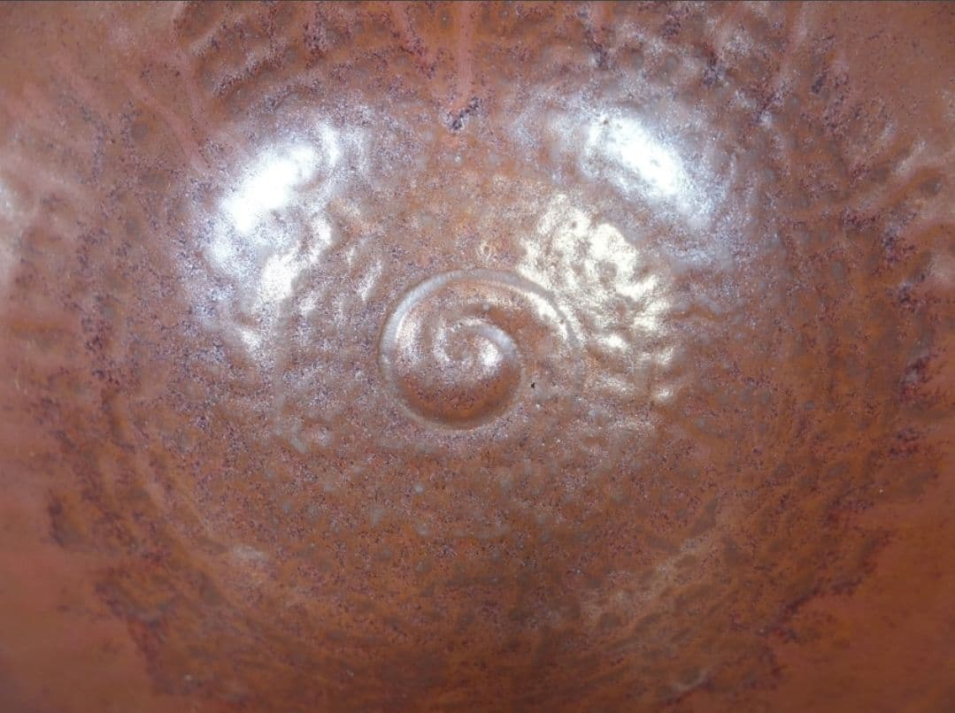 真作保証 鬼丸雪山 自作 高取焼 コレクター放出品 表千家 茶道具 福岡県