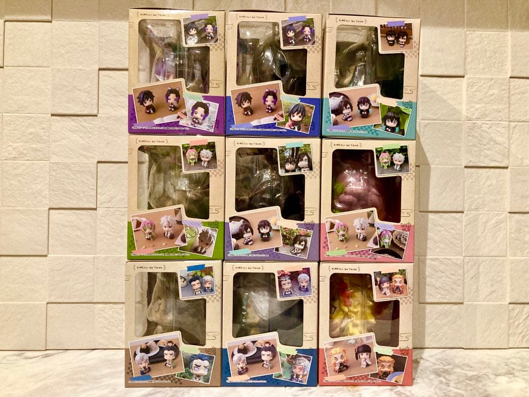 鬼滅の刃 るかっぷ フィギュア 全柱９体セット 時透無一郎 冨岡義勇 宇髄天元