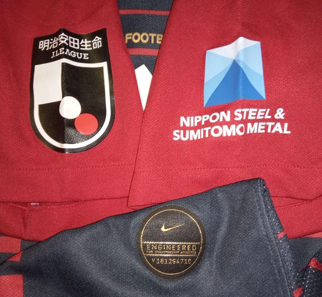 【匿名配送】【入手困難】鹿島アントラーズ　ユニホーム　赤　紺　36　AYASE