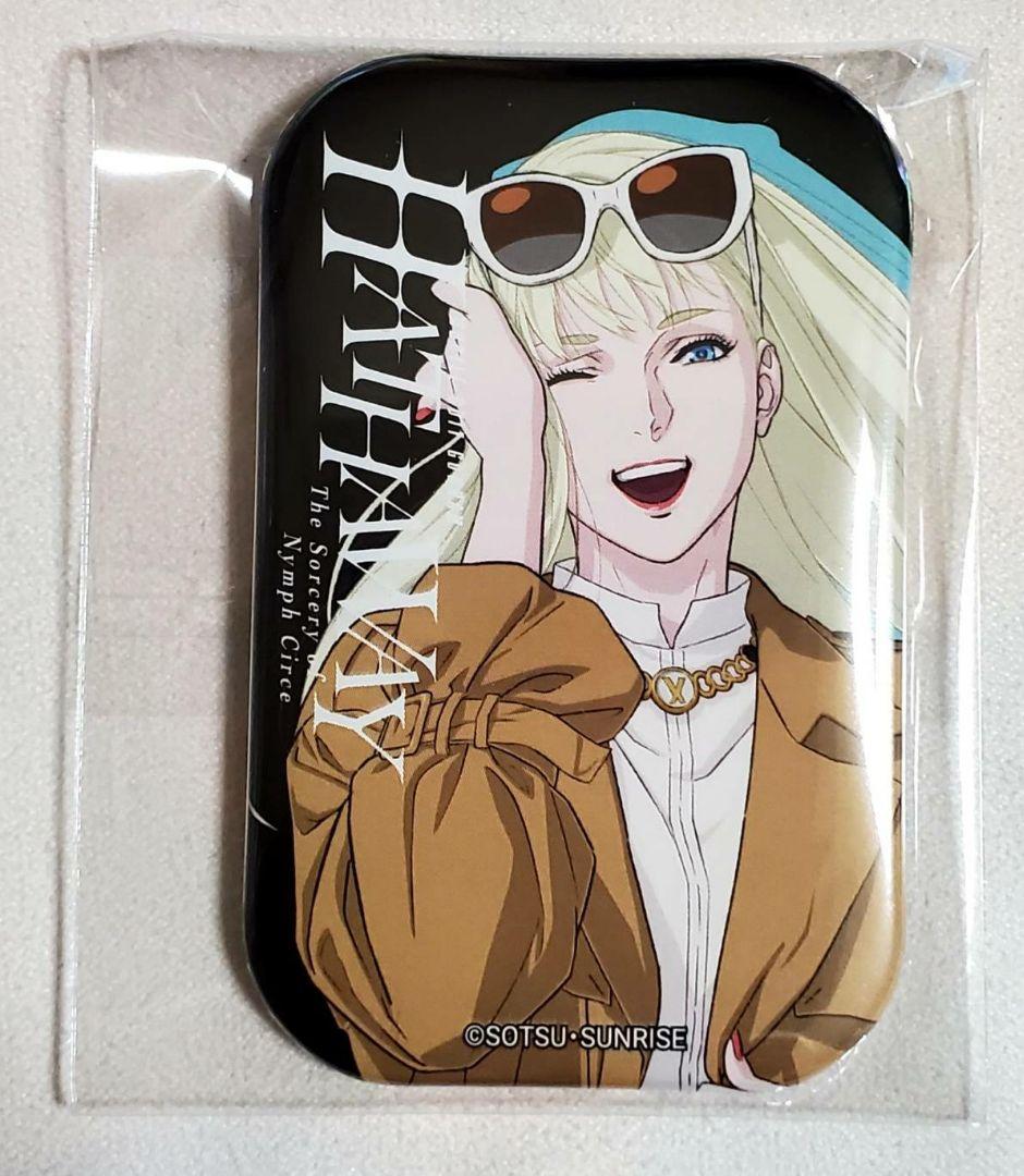 閃光のハサウェイ 公式ショップ スクエア缶バッジ ギギ・アンダルシア 3点 ②