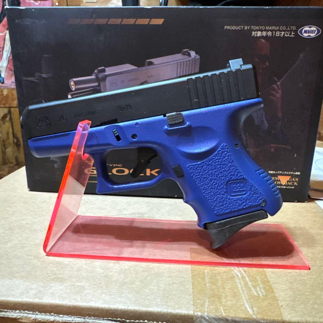 東京マルイ　グロック26　GLOCK 26　ブルー　青