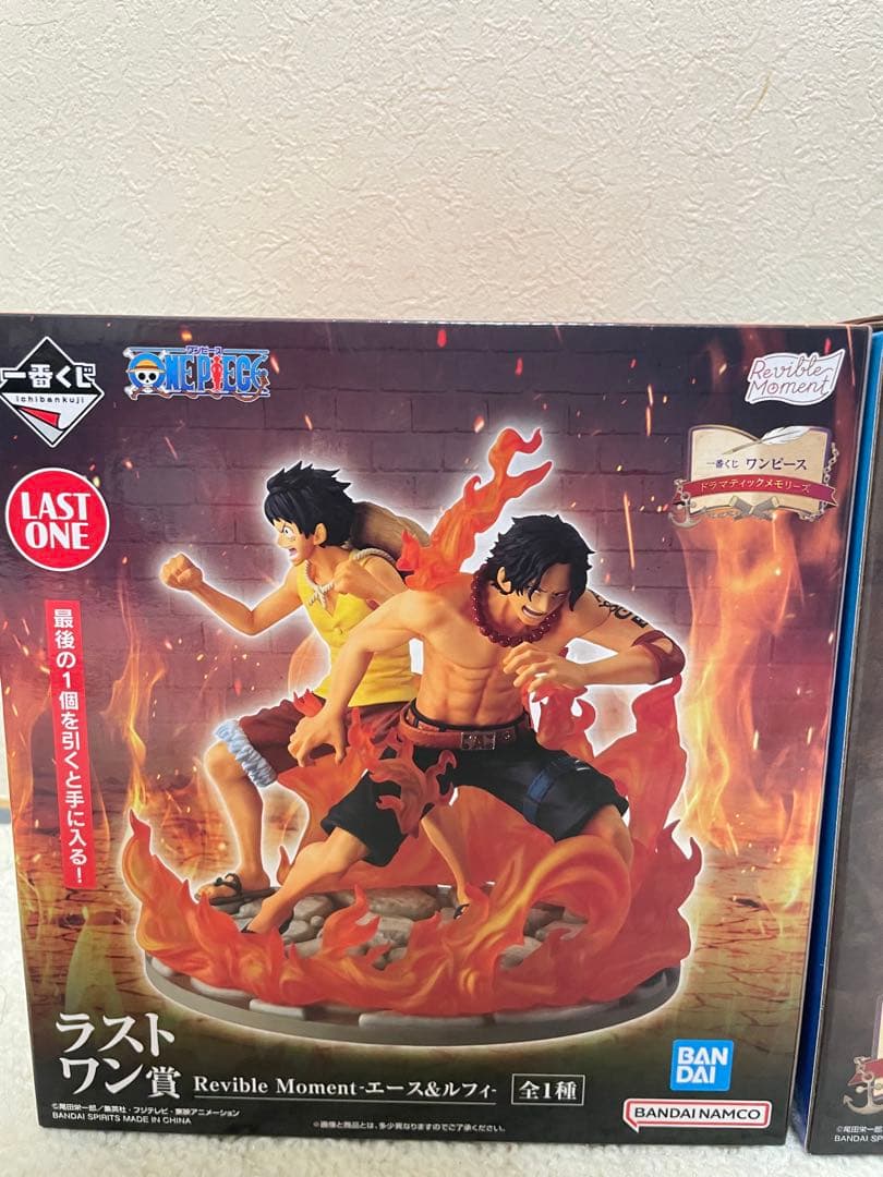 ONE PIECE一番くじ　 D賞&ラストワン賞 エース＆ルフィ