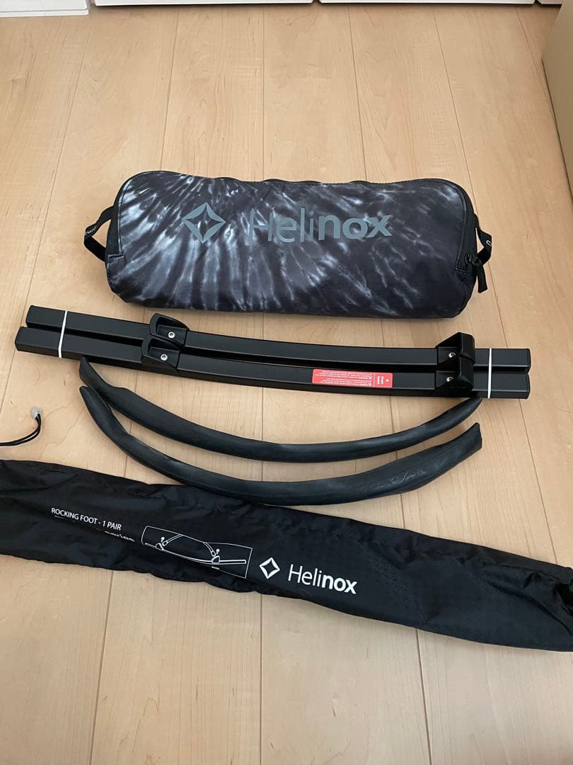 Helinox アウトドアチェア チェアツー　タイダイ柄