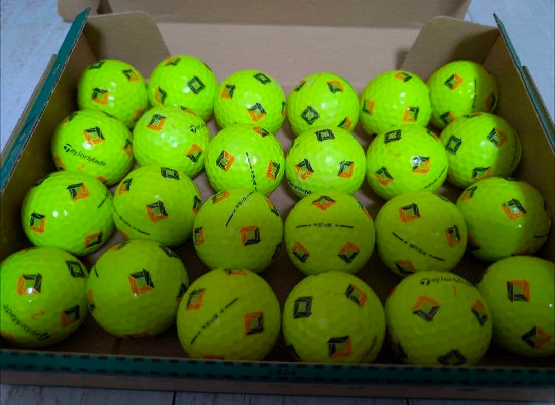テーラーメイド TP5x ロストボール 2ダース pix　イエロー