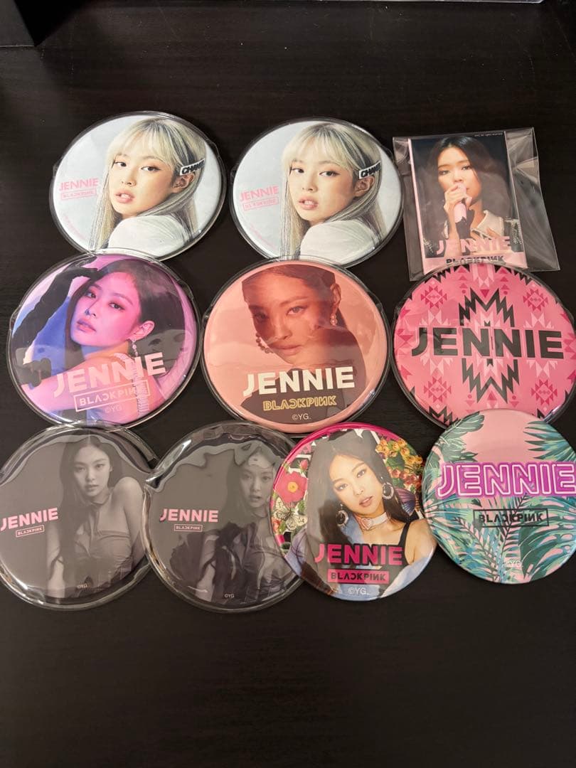 BLACKPINK JENNIE ジェニ 缶バッジ 10個セット