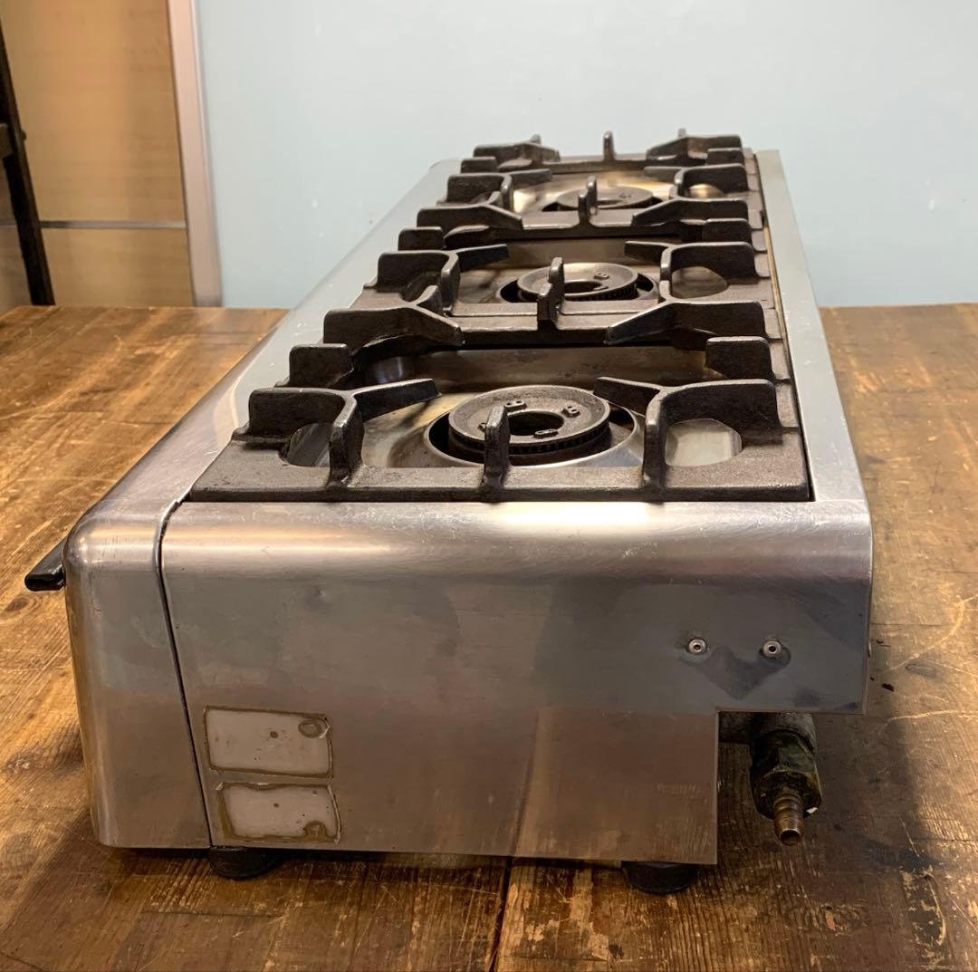 MARUZEN マルゼン ニュー飯城 3口ガステーブルコンロ LPG 卓上型