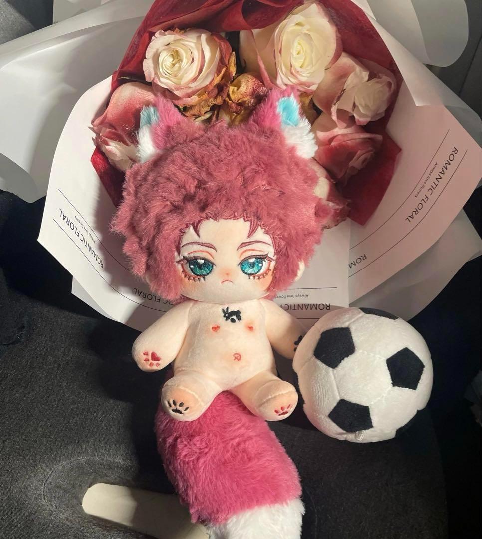 お顔厳選　激レア　着せ替えぬいぐるみ 20cm ブルーロック　糸師冴　糸師凛