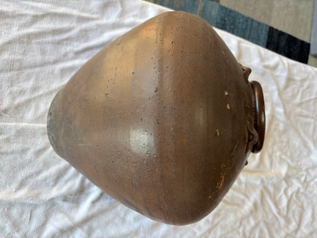 古備前　茶壺　 古民芸 　花瓶　置物飾り