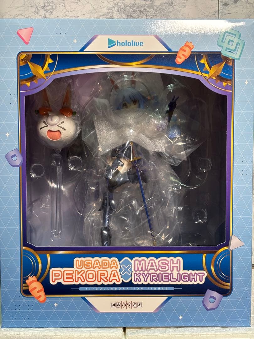 中古　特典あり　兎田ぺこら　マシュ　コラボ　スケールフィギュア