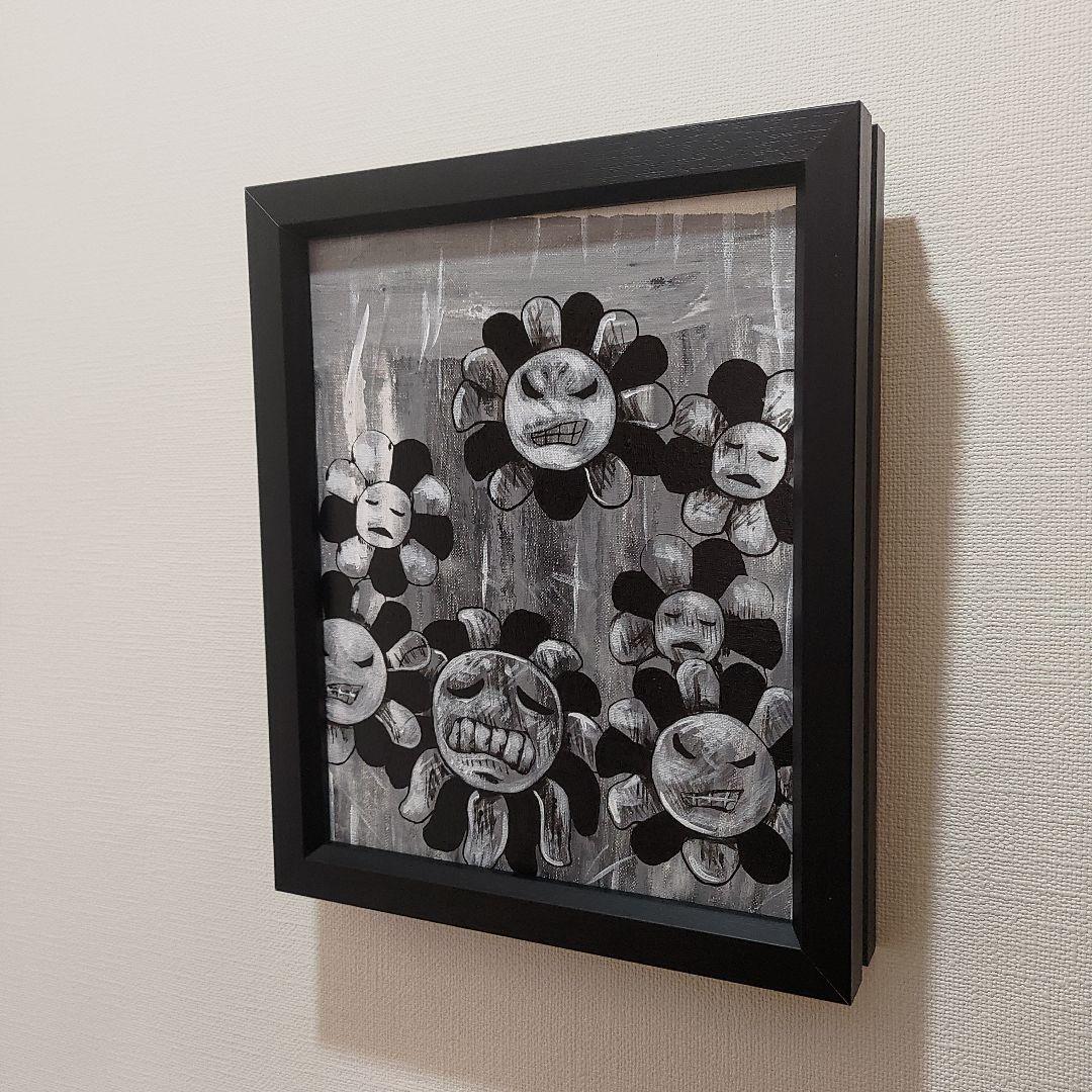 真筆保証【内山田画廊 謹製】悪の華　現代アート投資コレクション