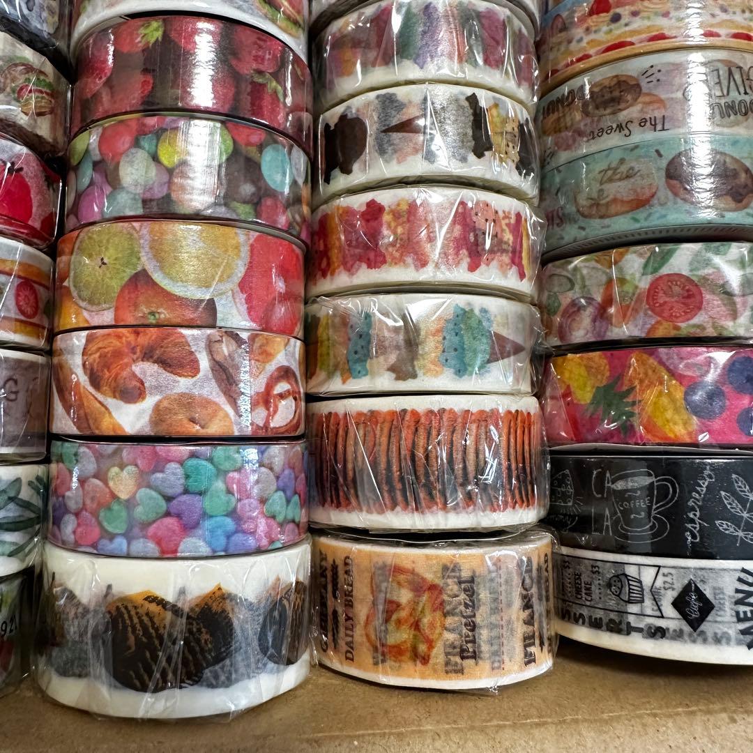 食べ物 フード ご飯 スイーツ お菓子 ファーストフード マスキングテープ 大量